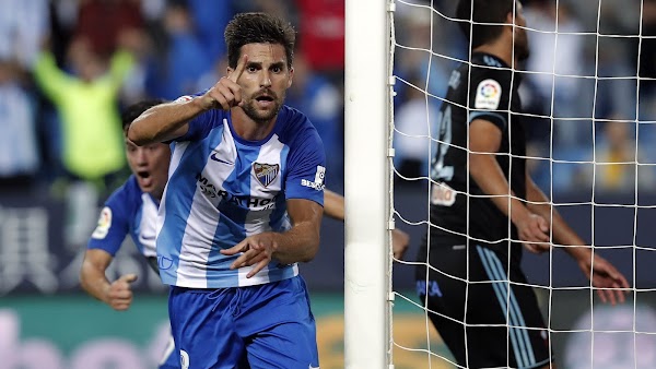 Adrián - Málaga -: "Hemos hecho un buen partido contra el Celta"