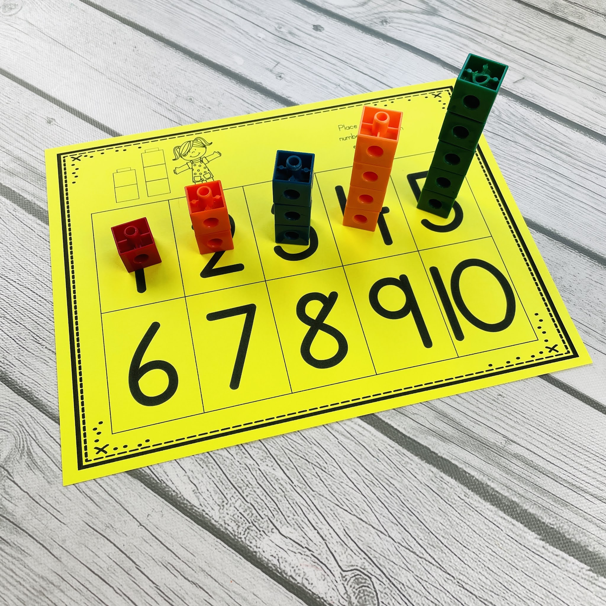 15 Counting and Number Math Centers for Kindergarten Mrs. McGinnis