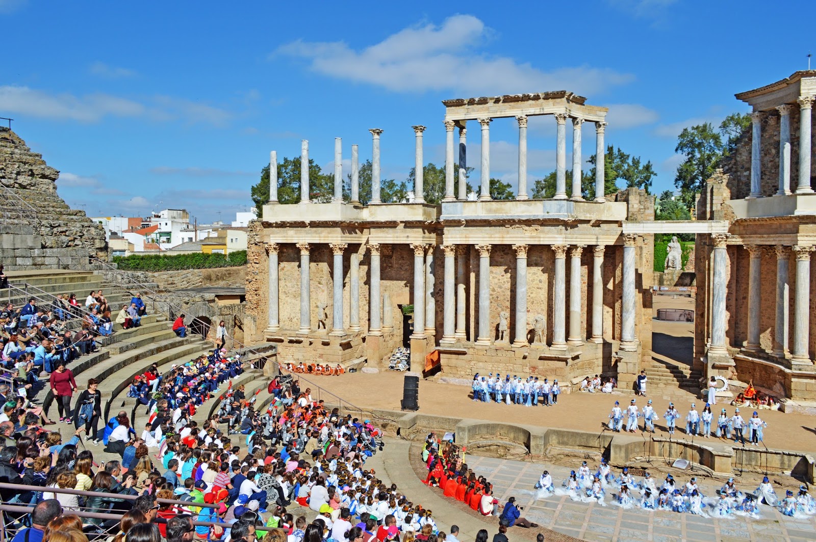FOTOGRAFIAS DEL MUNDO Teatro romano de Mérida (Badajoz) 2016