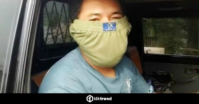 Viral Video Sopir Pakai Celana Dalam Sebagai Masker, Ini Saran Dokter