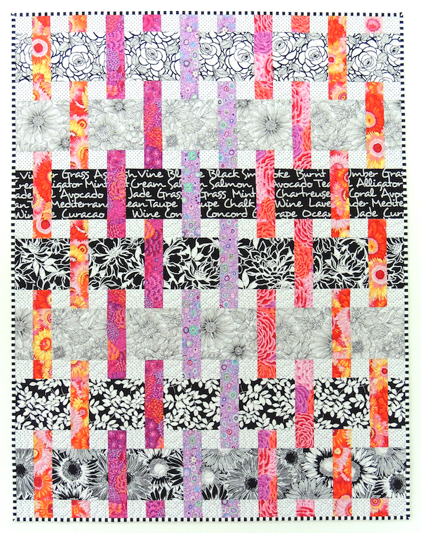 Interweave quilt pattern, Springleaf Studios, Kaffe Fassett