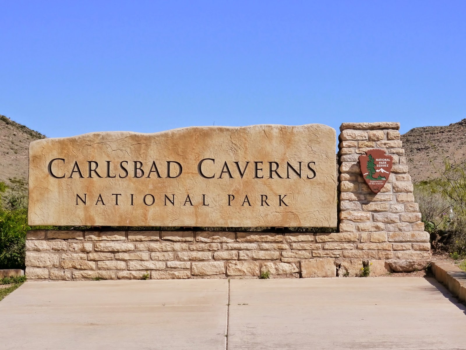 American Travel Journal Natural Entrance Trail Carlsbad Caverns
