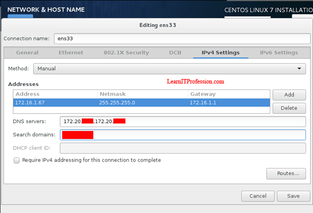 how install centos 7 with lvm
