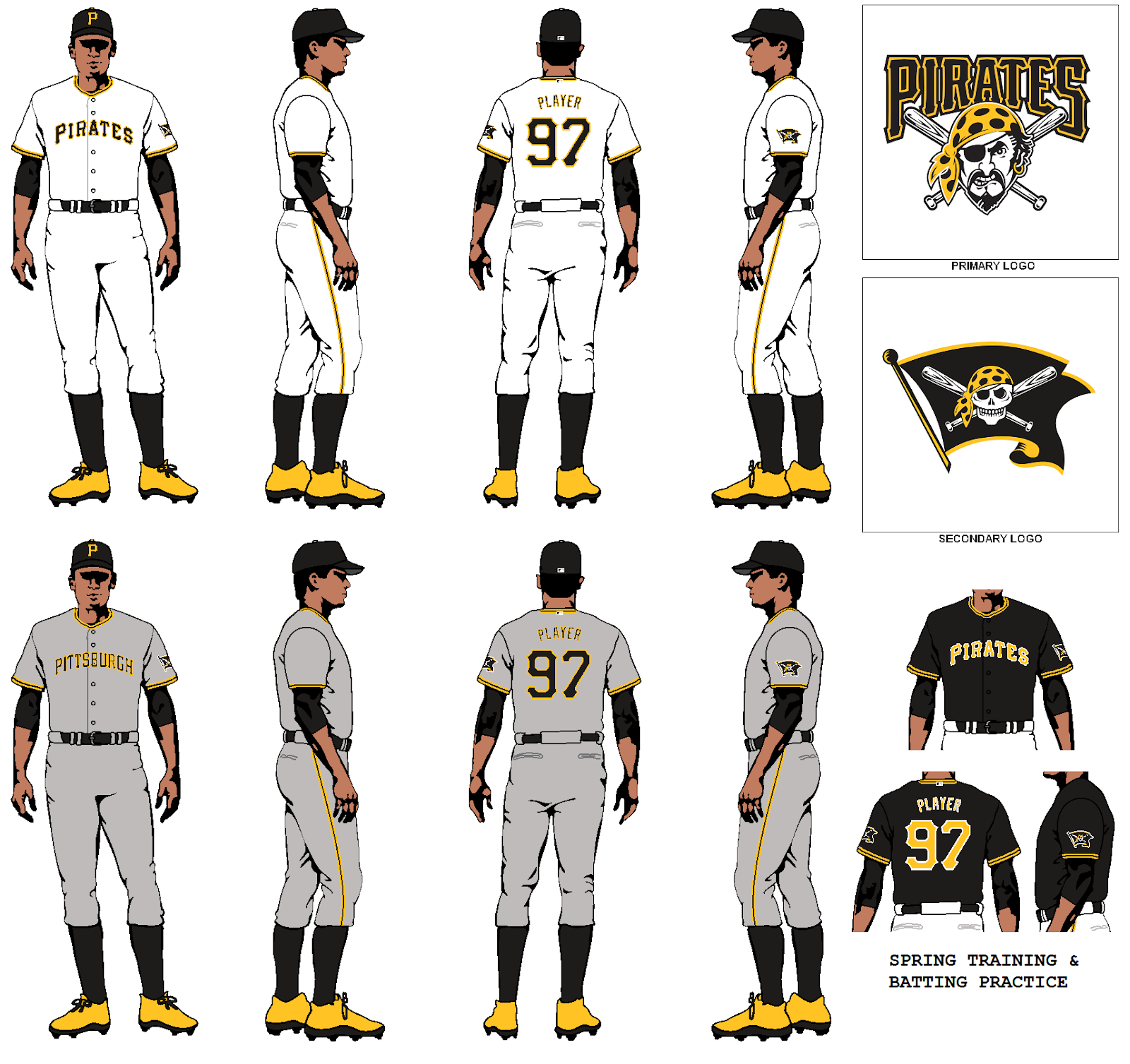 mlb concept uniforms