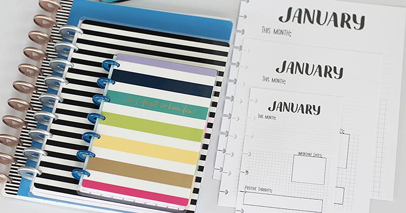 How to Resize Printables to Fit Any Happy Planner Size (with VIDEO