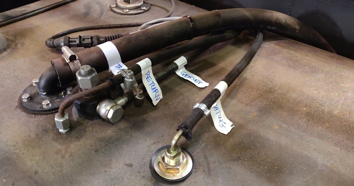 Tatra Overland Truck Build Auxiliary Fuel Tank