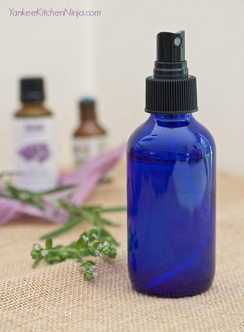 Homemade natural bug spray Yankee Kitchen Ninja