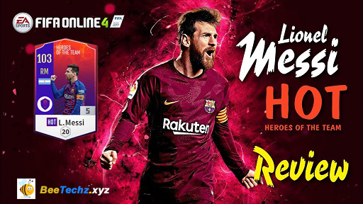FIFA ONLINE 4 | Review Lionel Messi HOT cộng 5 - Kẻ huỷ diệt hoàn hảo FIFA ONLINE 4 | Review Lionel Messi HOT cộng 5 - Kẻ huỷ diệt hoàn hảo