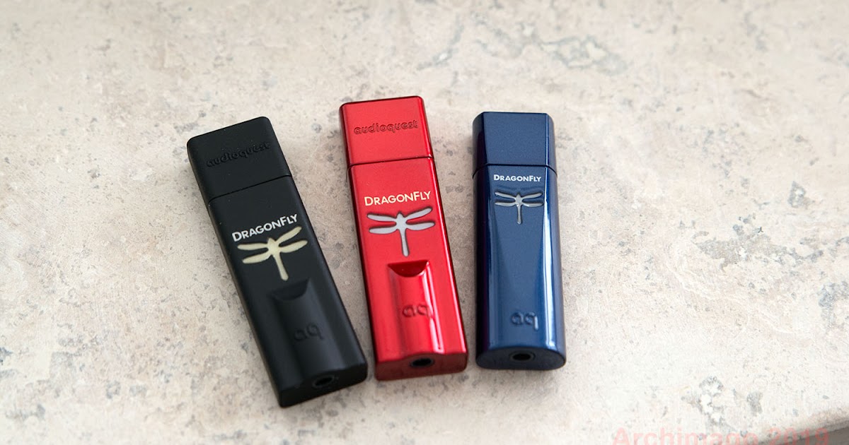 Archimago's Musings: AudioQuest Reviewed! Dragonfly Cobalt, Red, and