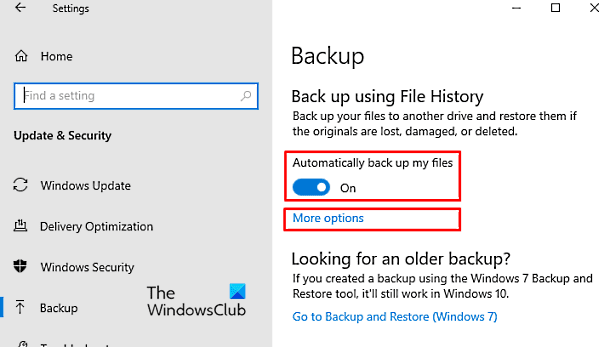 Cómo crear una copia de seguridad automática de archivos utilizando el historial de archivos