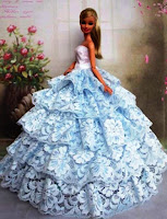 Gaun Barbie Terindah 801