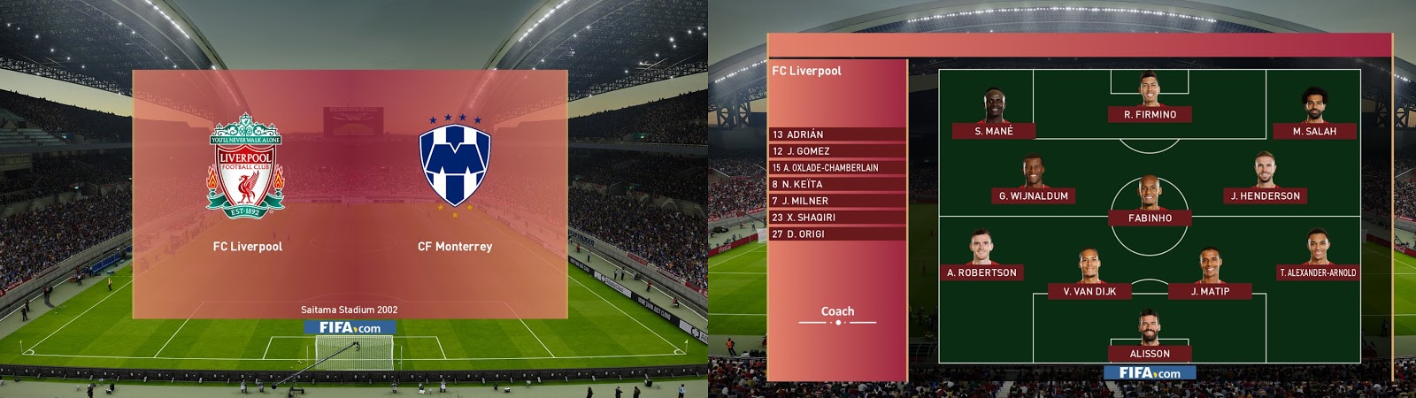 Pes 2020 Scoreboard Fifa Club World Cup By 1002mb