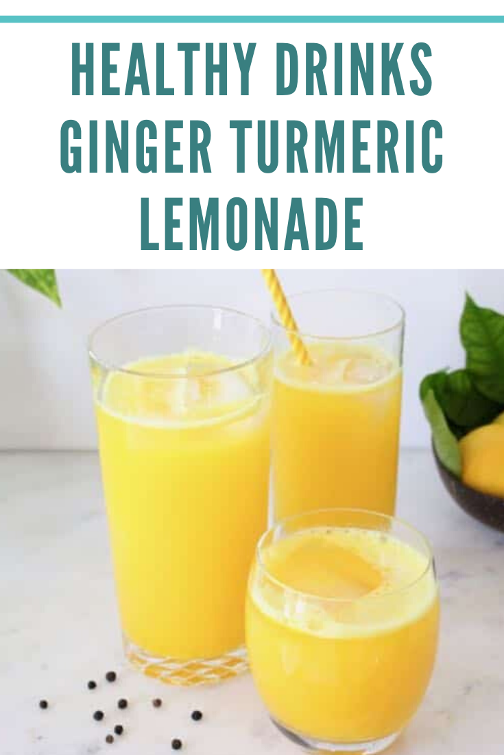 Ginger Turmeric Lemonade