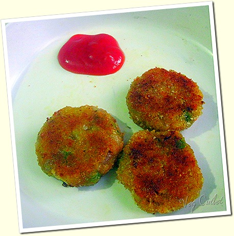 Vegetable cutlet recipe