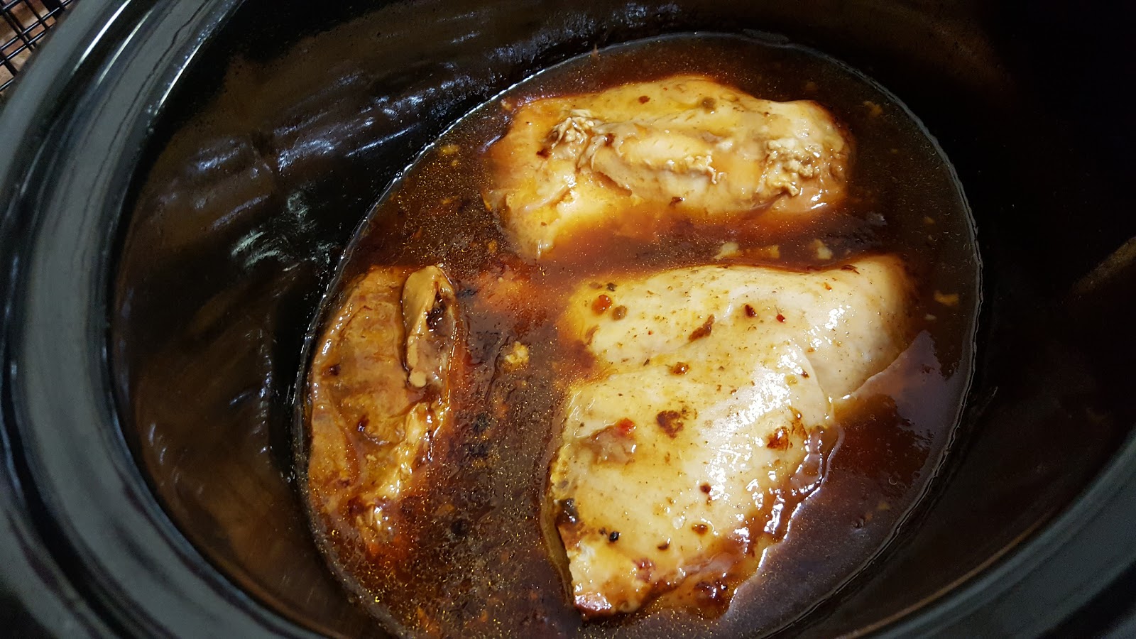 My Patchwork Quilt OH SO EASY MARINATED CHICKEN IN THE SLOW COOKER