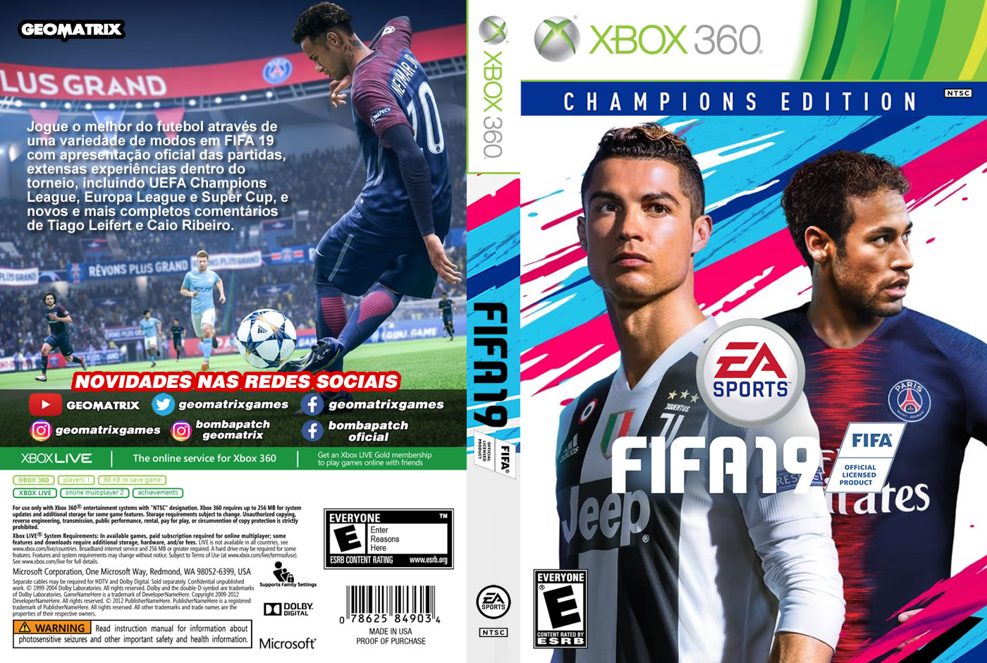 XBOX REALM FIFA 19 XBOX 360 RGH e ISO XBOX REALM FIFA 19 XBOX 360 RGH e ISO