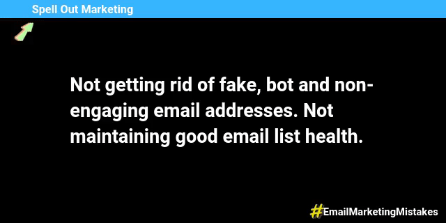 common email marketing mistakes to avoid