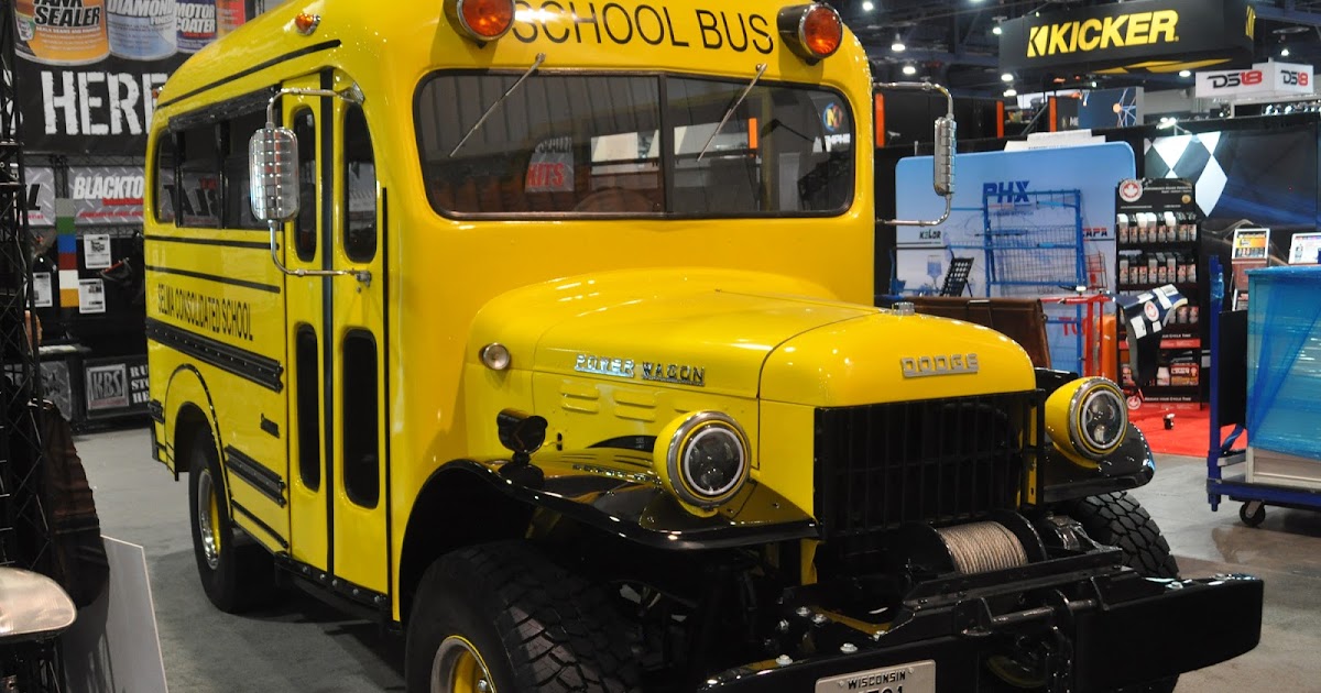 Just A Car Guy Dodge Power Wagon school bus, I like everything but the