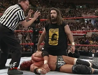 WWE / WWF Royal Rumble 2000 -  Cactus Jack and Triple H went to war