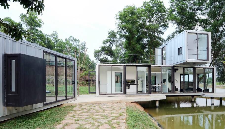 Shipping Container Homes & Buildings Simple but Sophisticated and Aesthetic Shipping Container