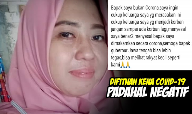 Dituding Kena Covid-19 Padahal Negatif, Warga Miskin Ini Dizalimi Pihak RS Hingga Meninggal Dunia