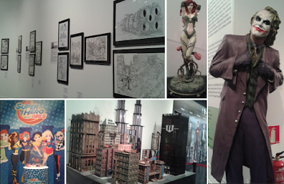 collage de fotos de la exposición