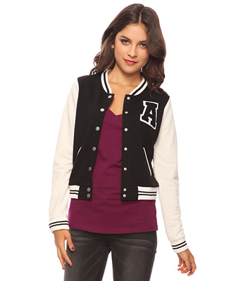 100% AUTHENTIC FOREVER 21 KNIT LETTERMAN JACKET