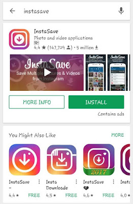 Cara Menyimpan Foto Video dari Instagram for Android dan iPhone