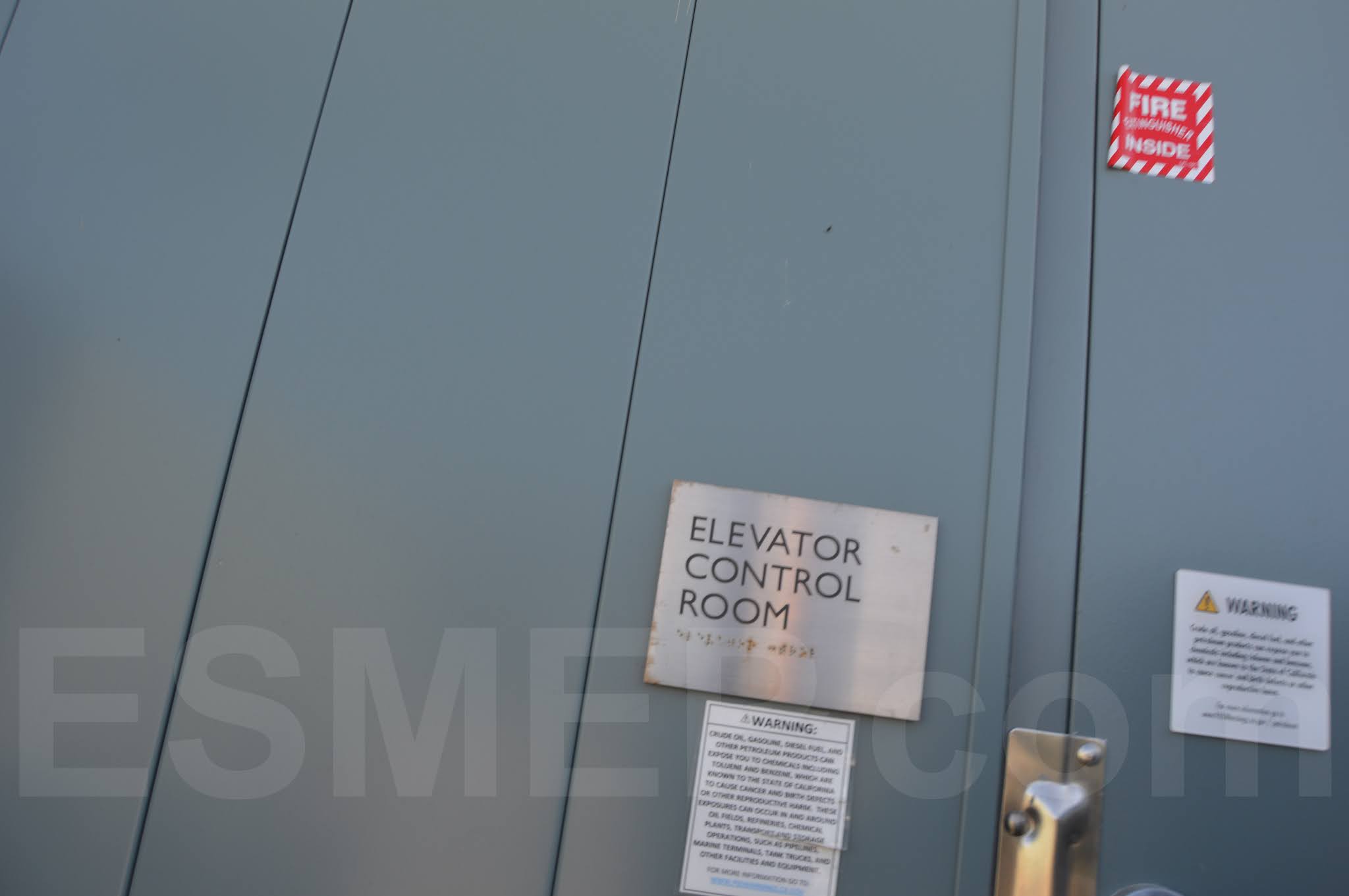 Under construction Elevator Control Room Air Conditioning