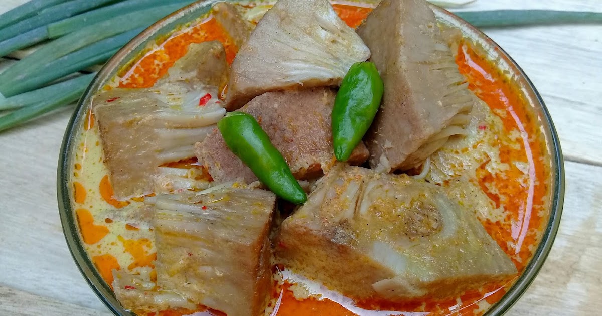 Resep rendang nangka muda dengan citarasa gurih Yeni