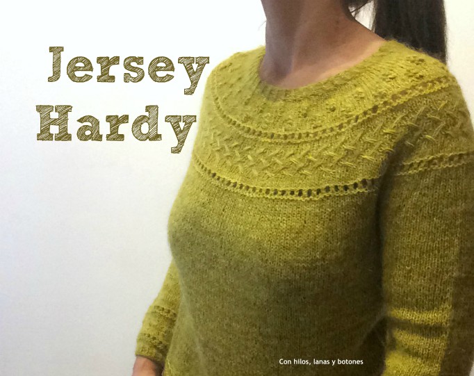 Con hilos, lanas y botones: Jersey Hardy (patrón de Lola Dacosta)