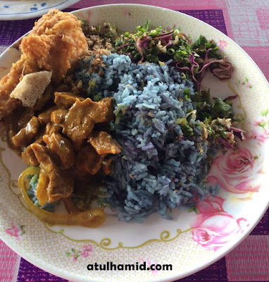 NASI KERABU SEDAP DI PERLIS