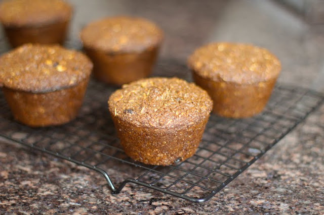 These Healthy Raisin Bran Muffins are so light and fluffy, they don't taste high fiber (or guilt free, whole grain, eggless, and low sugar) one bit!