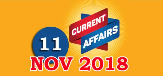 Kerala PSC Daily Malayalam Current Affairs 11 Nov 2018