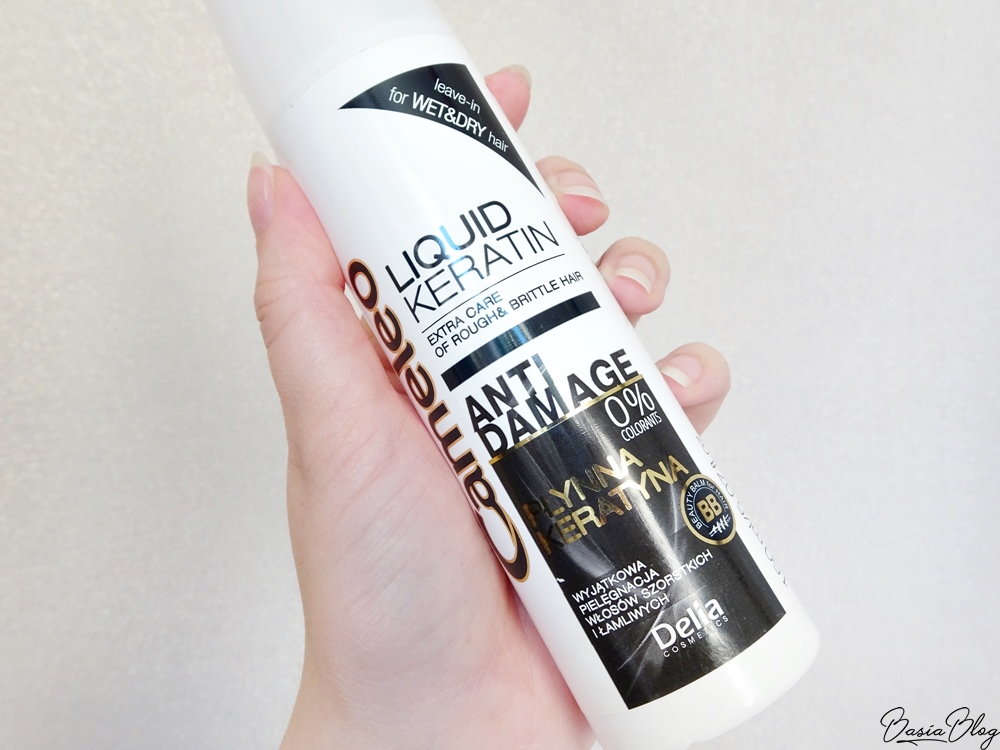 Delia Cameleo, Liquid Keratin, odżywka Płynna Keratyna, odżywka w sprayu, odżywka ekspresowa, Delia Keratin, Delia Cameleo