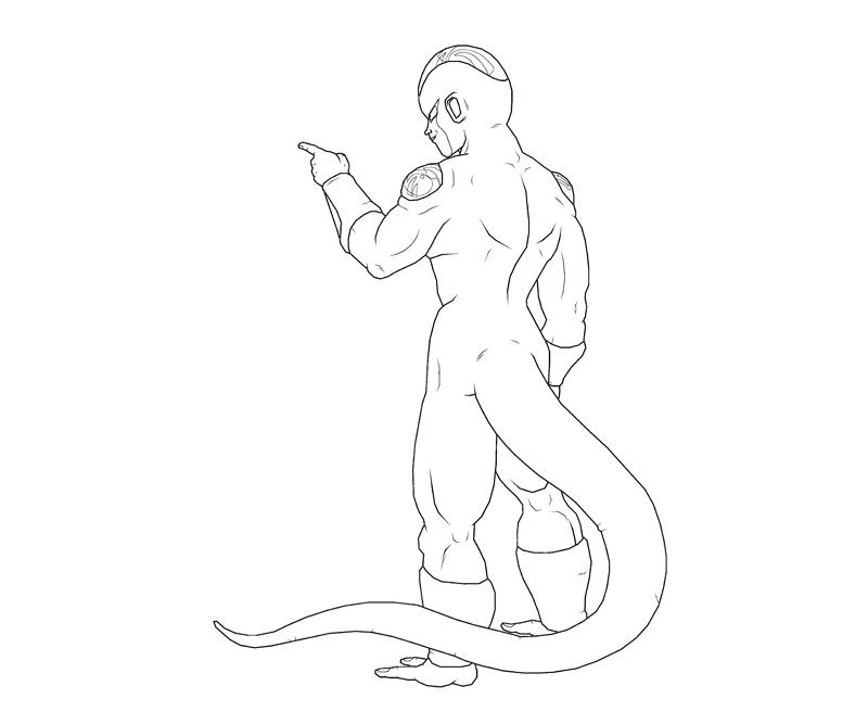 dbz coloring pages frieza - photo #10