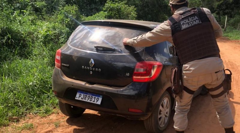 Sandero usado no sequestro em Miguel Calmon foi roubado em Feira de Santana