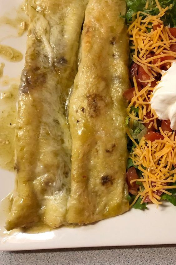 Jalapeno Cream Cheese Chicken Enchiladas Yummy 2