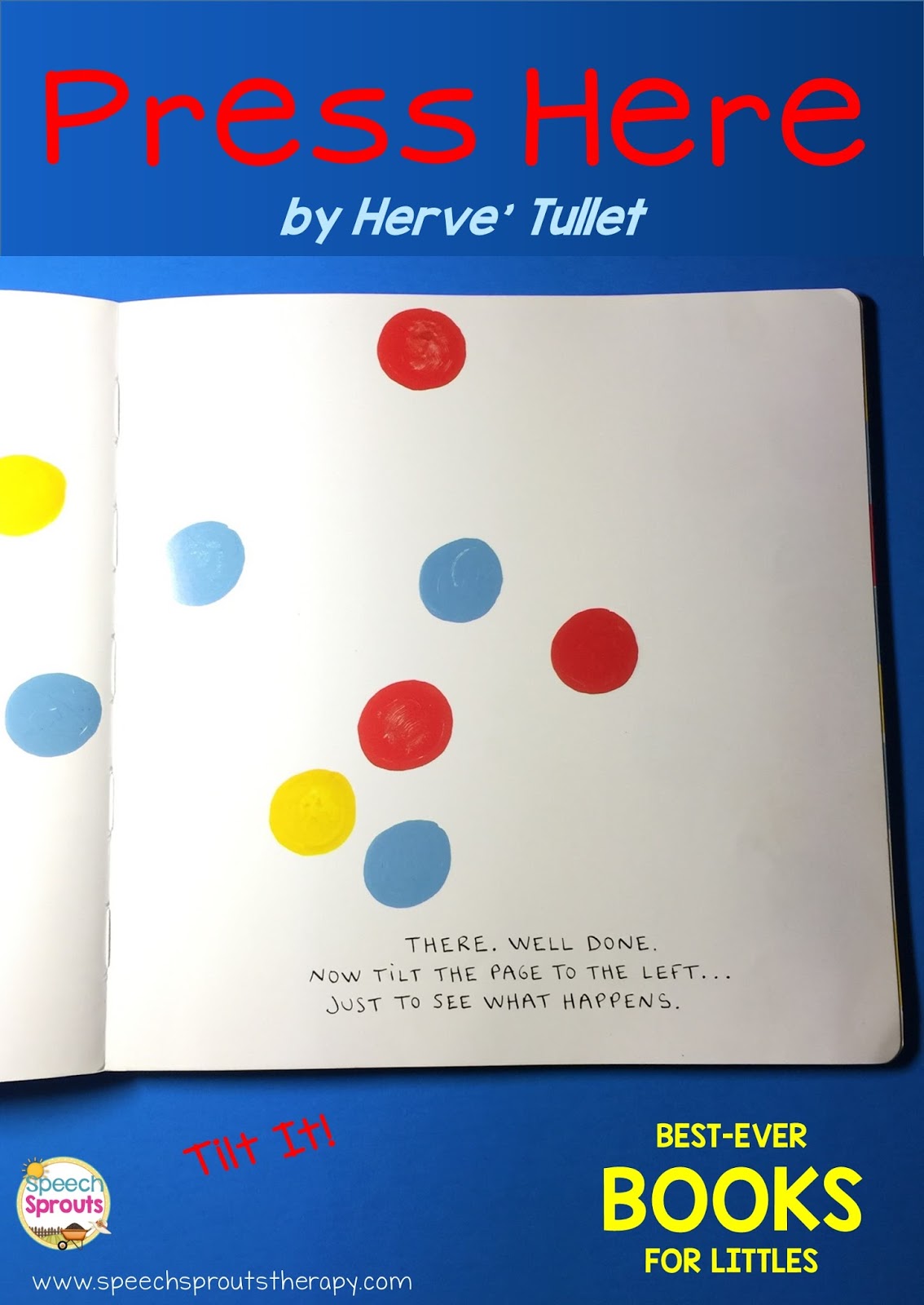 BestEver Books For Speech Therapy Press Here Speech Sprouts