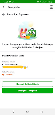 Cara mencairkan reksadana di Tokopedia