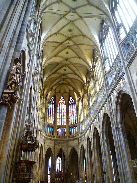 Чехия, Прага - собор Святого Вита (Czech Republic, Prague - St. Vitus Cathedral)