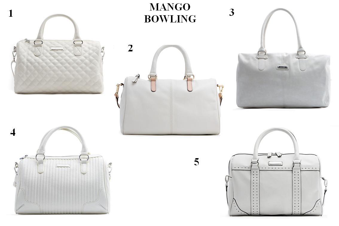 bolso blanco para mujer