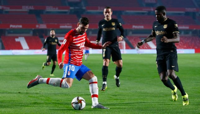 تقرير مباراة برشلونه وغرناطه في الدوري الاسباني تقرير مباراة برشلونه وغرناطه في الدوري الاسباني