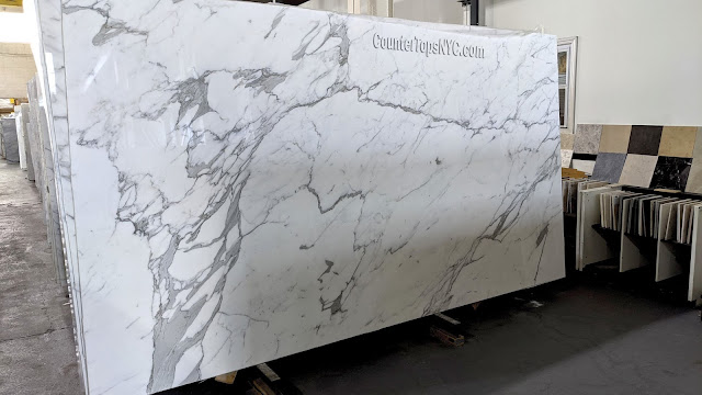 Statuary White Marble Slabs NYC