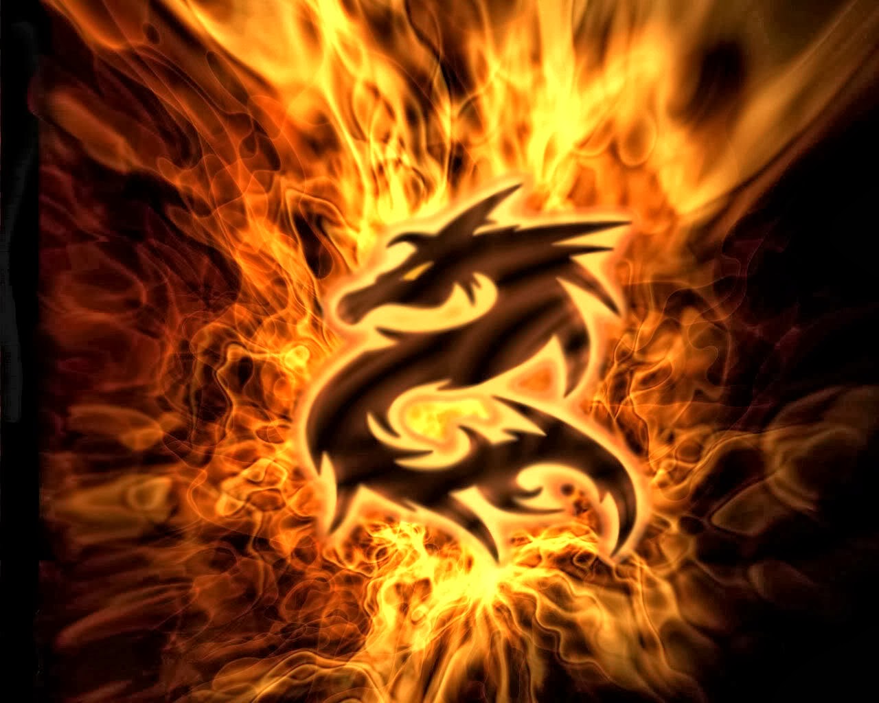 The Flaming Dragons