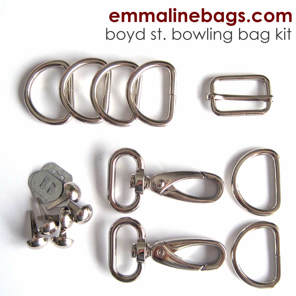 Emmaline Bags: Sewing Patterns and Purse Supplies: Bag and Wallet Patterns, Purse Hardware AND ...