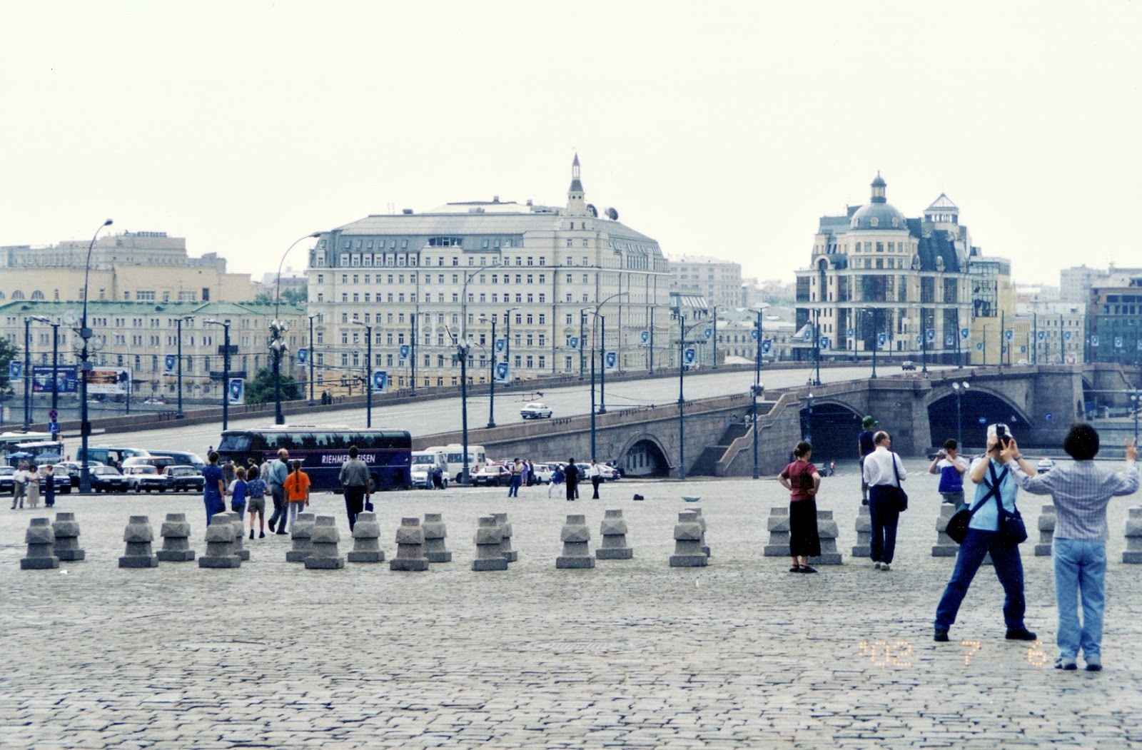 紅場南端，Bolshoy Moskvoretsky Bridge
