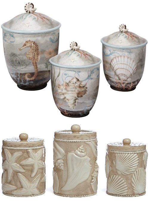 Coastal Kitchen Canister Set