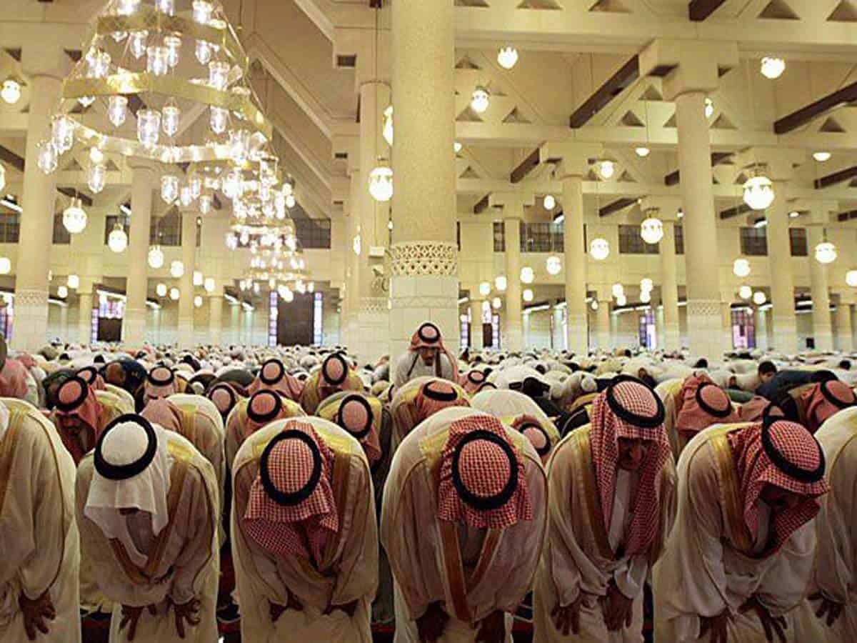 Намаз в саудовской аравии