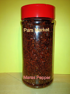  At Pars Market we carry the best quality of Turkish Marash Pepper as well as other great spices we just have for you! Our spice selections are huge and you find full line of all Middle Eastern and Mediterranean spice selection at Pars Market in Columbia Maryland.